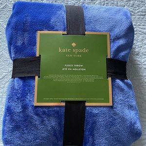 Kate Spade Fleece Throw